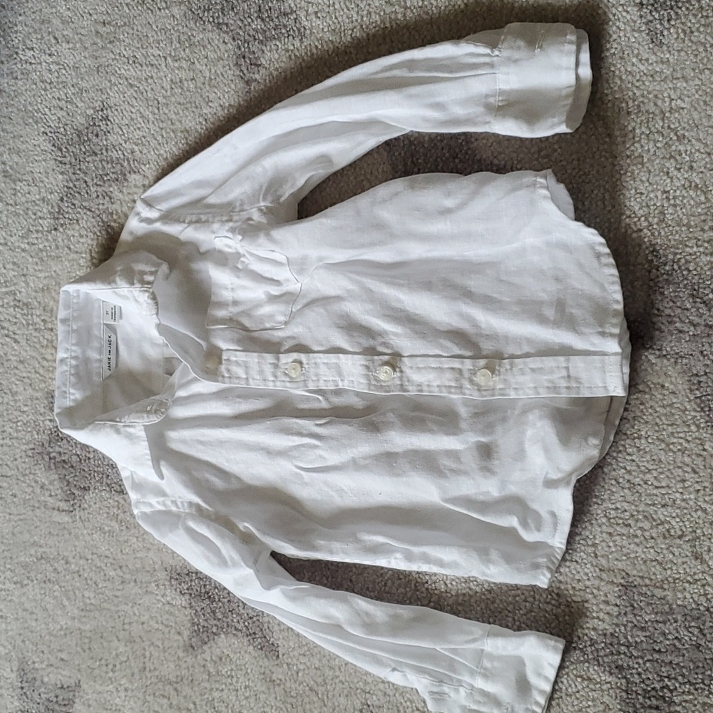 Janie and jack linen shirt